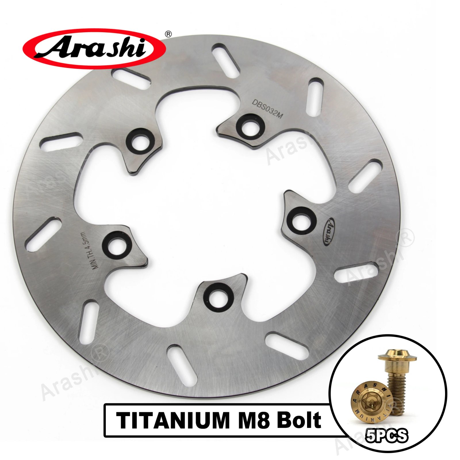 Round Gold Bolt