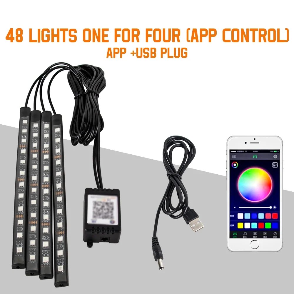48LED APP USB