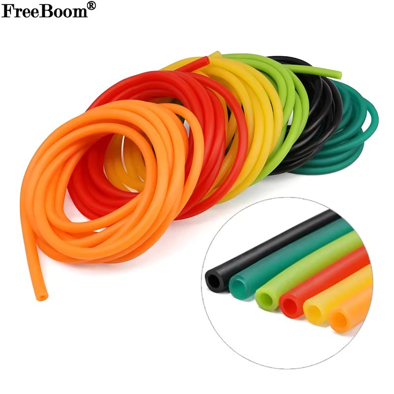 Nature Latex Rubber Hoses New Arrive Color IDxOD 1.6~10mm High Resilient Surgical Medical Tube Slingshot Catapult Elastic Band