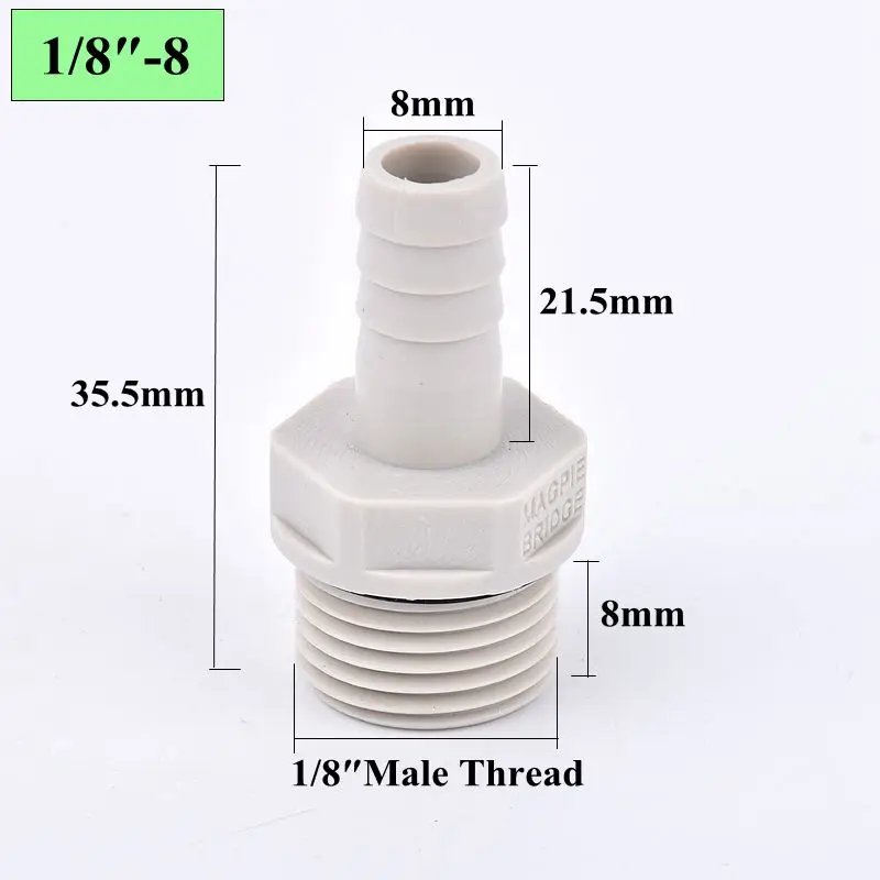 1I8 Inch -8mm