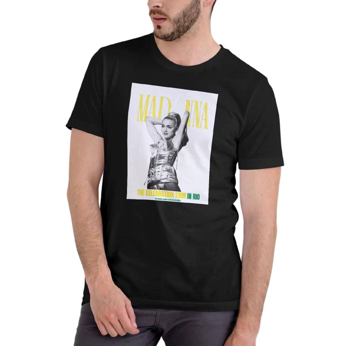 Madonna The Celebration Tour Brazil Custom 2024 Men's Shirt