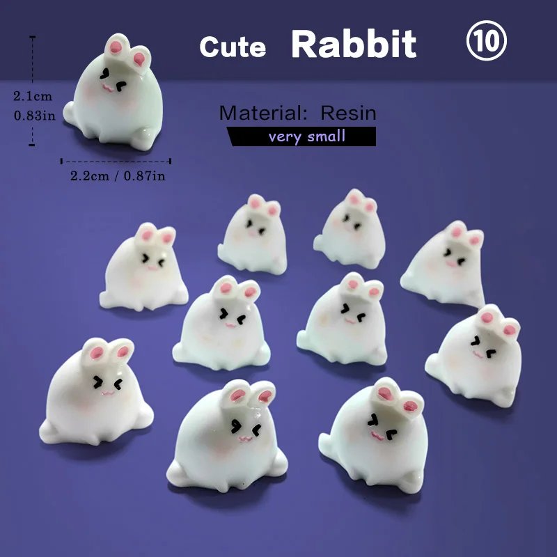 10pcs Fat Rabbit-B