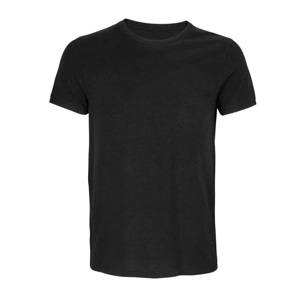 MARNAULA.LORIS. Unisex Cotton Pique T-shirt. Size = XS,COLOR = Deep Black