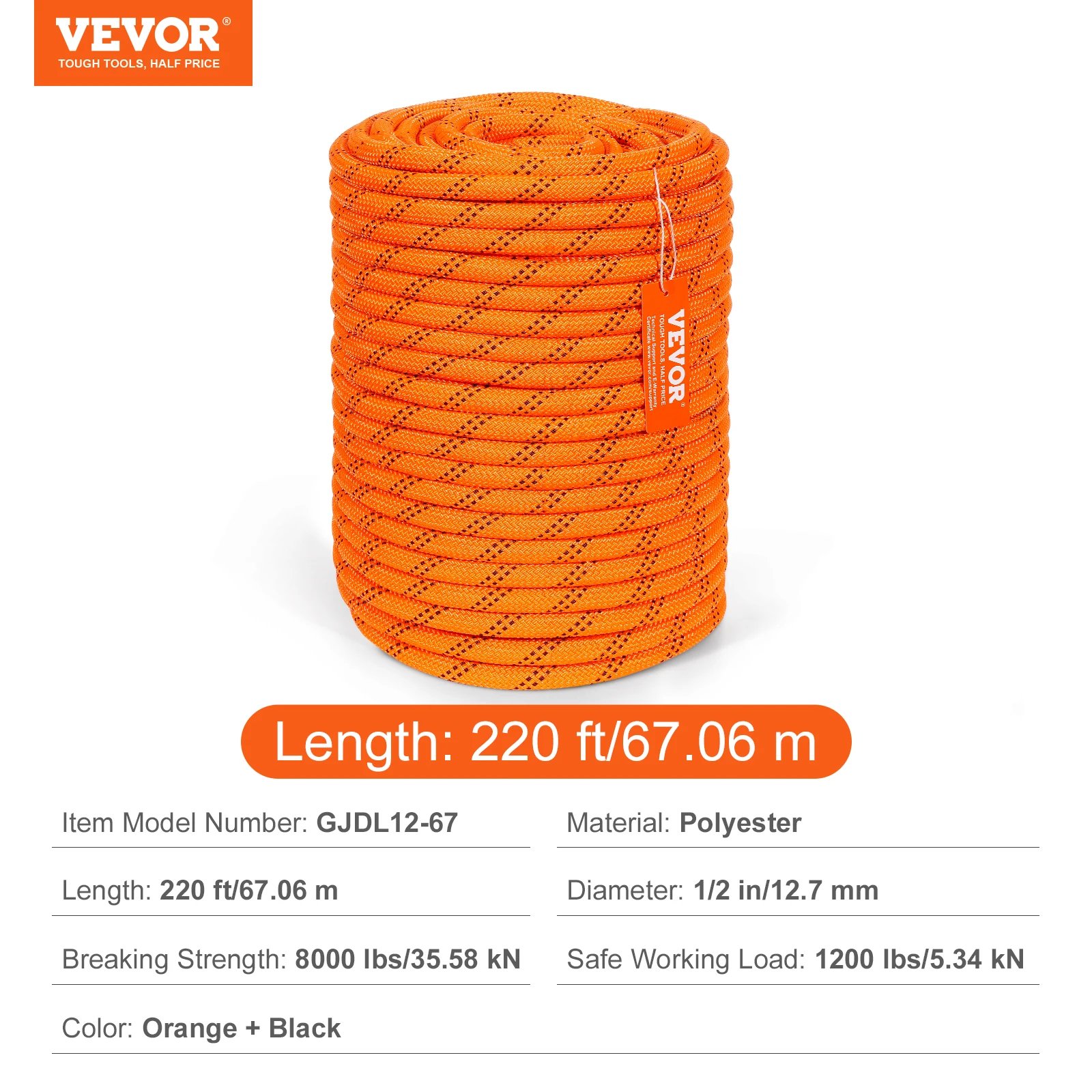 0.5in 8000lbs