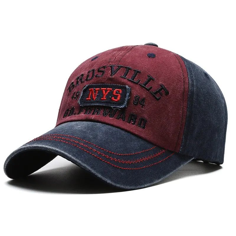 Wash blue red