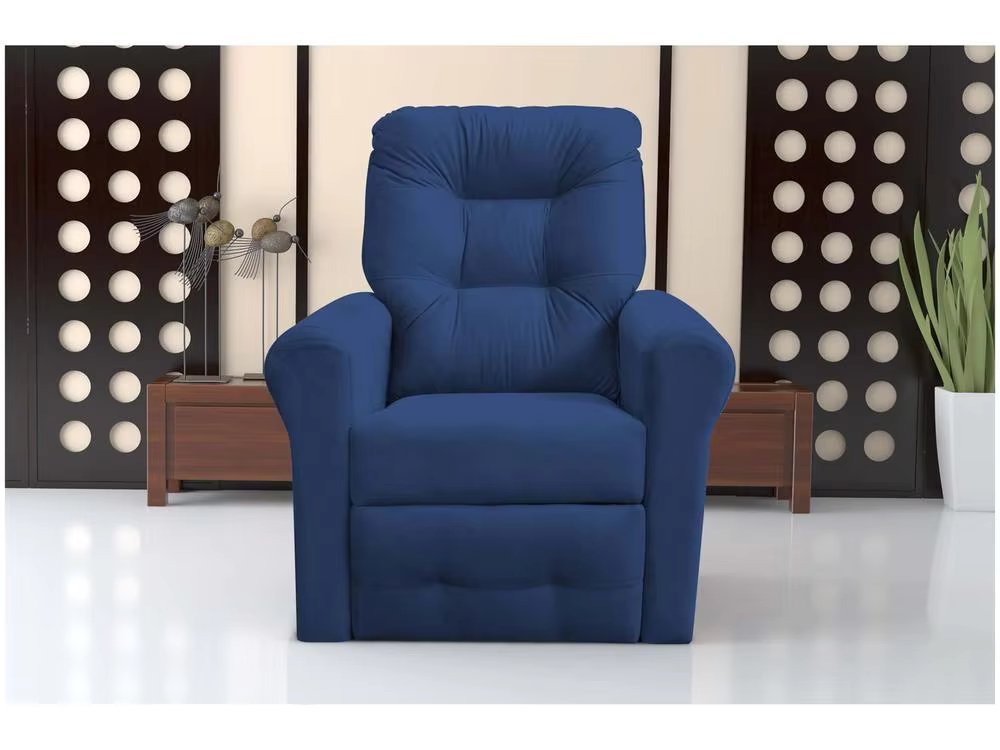 Modern 3 Positions Matrix Caravelli Recliner Armchair