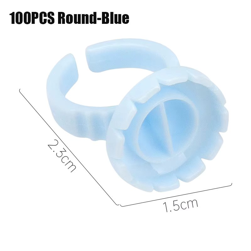 100P Round-Blue