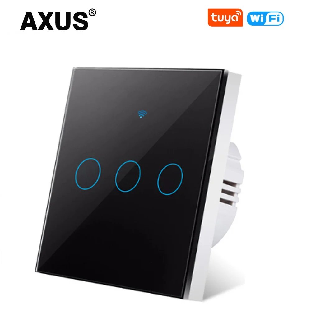 Wifi Black 3 Gang