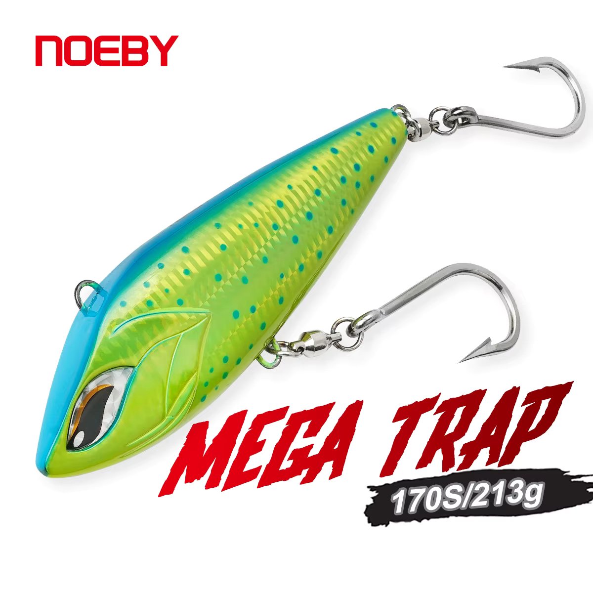 Noeby High Speed Trolling Bait 170mm 213g Sinking Big Game Fishing Lure Artificial Hard Bait Tuna Wahoo Dorado Boat Fishing Lure