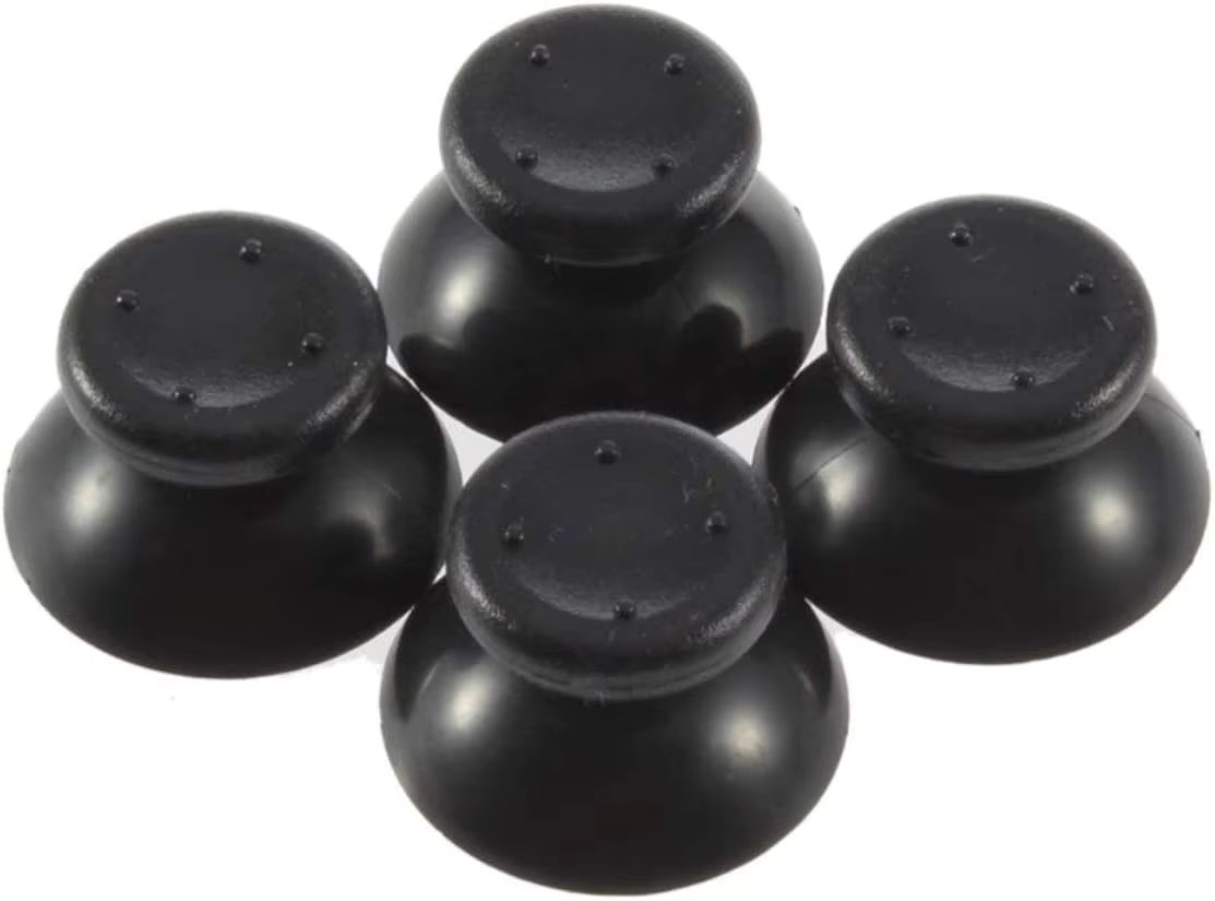 10Pcs 3D Analog Joystick Thumb Stick Grip Cap Button Repair Part Cover Thumbstick Replacement for Xbox 360 Controller