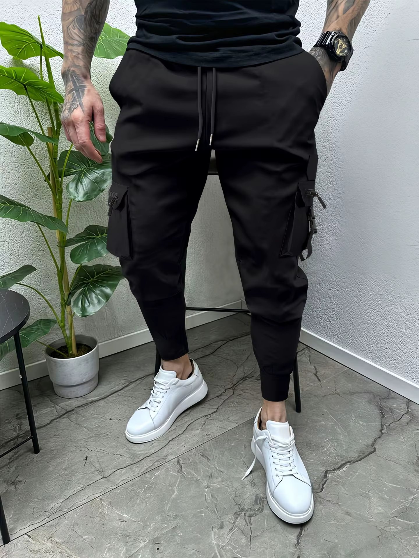 black