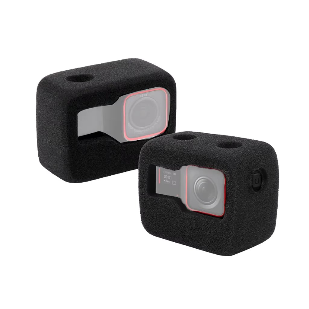 Sponge Windshield Noise-Reduction Cover Foam For Insta 360 Ace Pro Windproof Housing Case Shell Frame For Insta360 Ace Camera