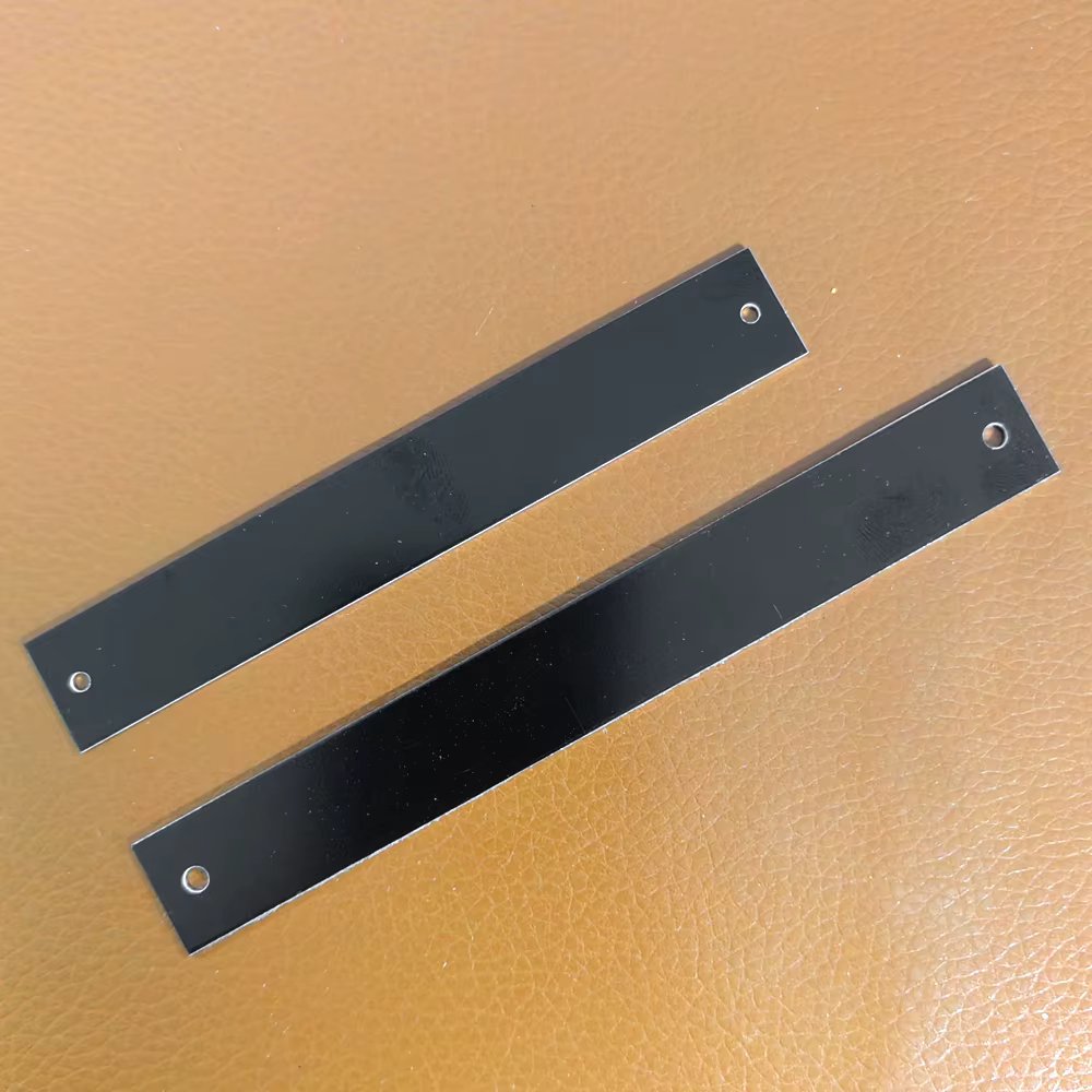 1mm Thick Fully Engraved Aluminum Frame NO. VIN Plate Serial Number Motorcycle