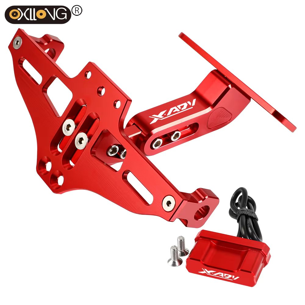 red with logo