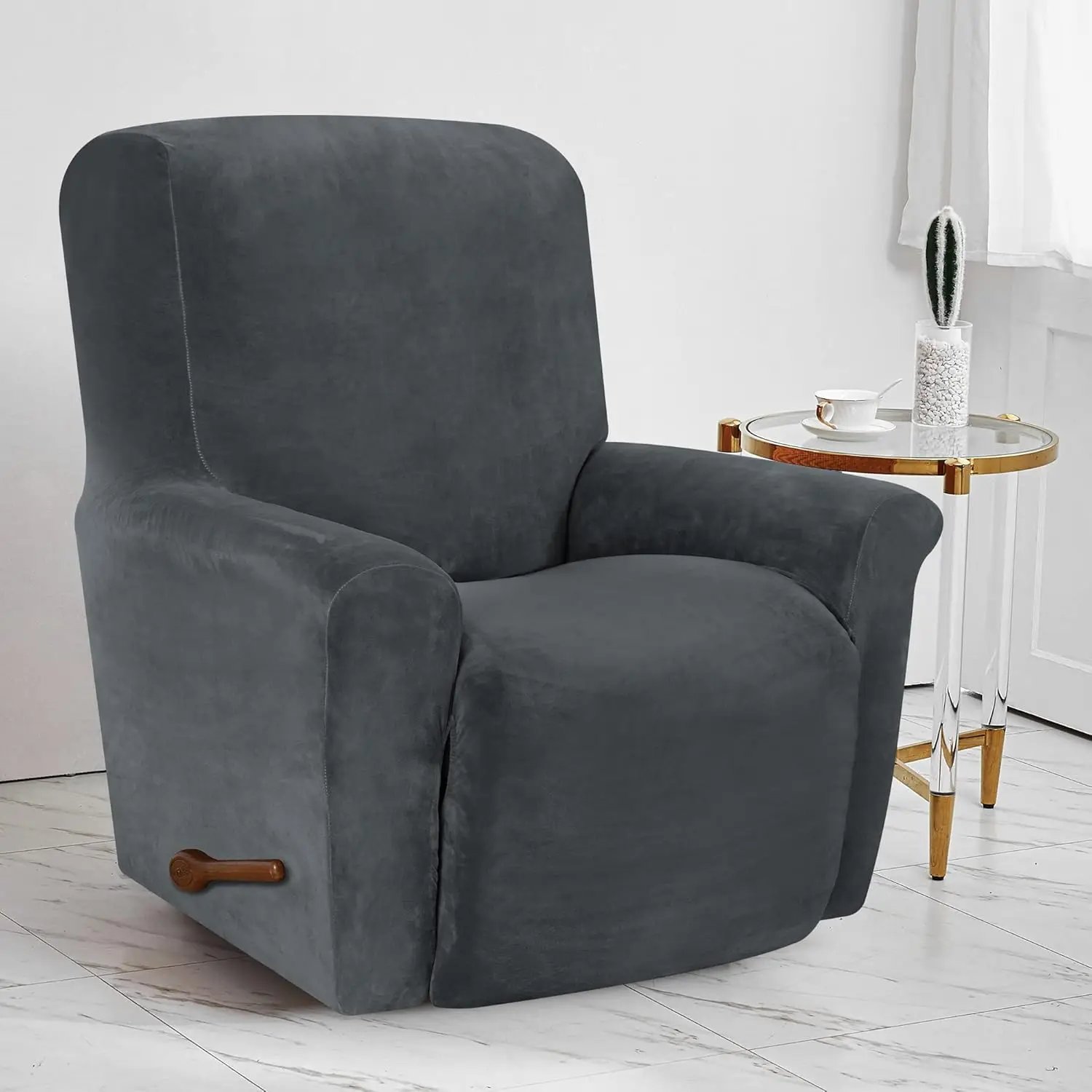 Dark Grey Plush