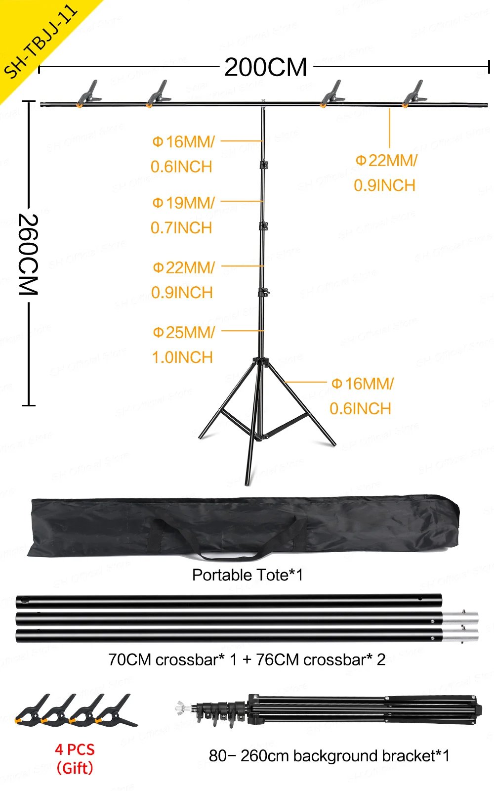 2x2.6M Clip random