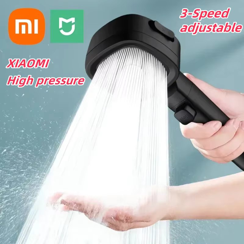 Xiaomi High Pressure Shower Head Water Saving 3-Modes Shower Head Adjustable Water Massage Sprayer Home Bathroom Accessories New