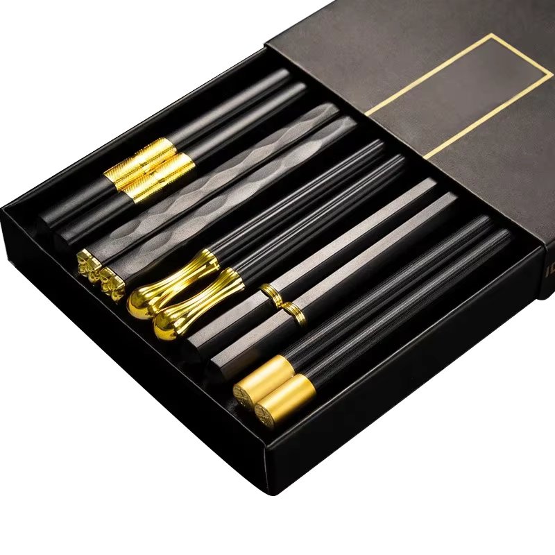 5 Pairs Black S