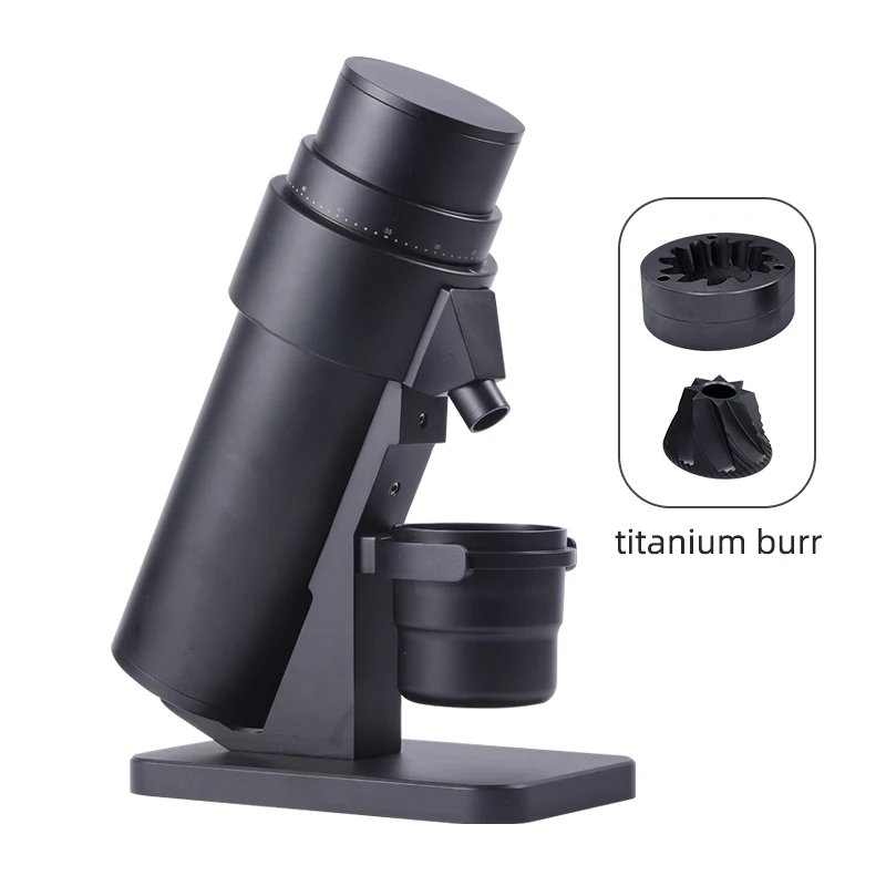 STARSEEKER EDGE PLUS Electric Coffee Grinder 63MM Titanium Burr Stepless Fineness Adjustment Removable Magnetic Suction Port