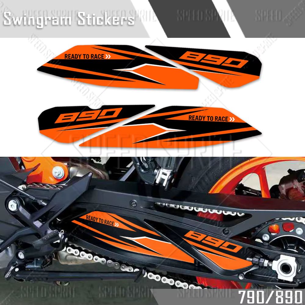 3M Motorcycle Swingarm Sticker Rotating Shaft Protection Swing arm Decal Waterproof For KTM Duke 790 890S 890R 890GP