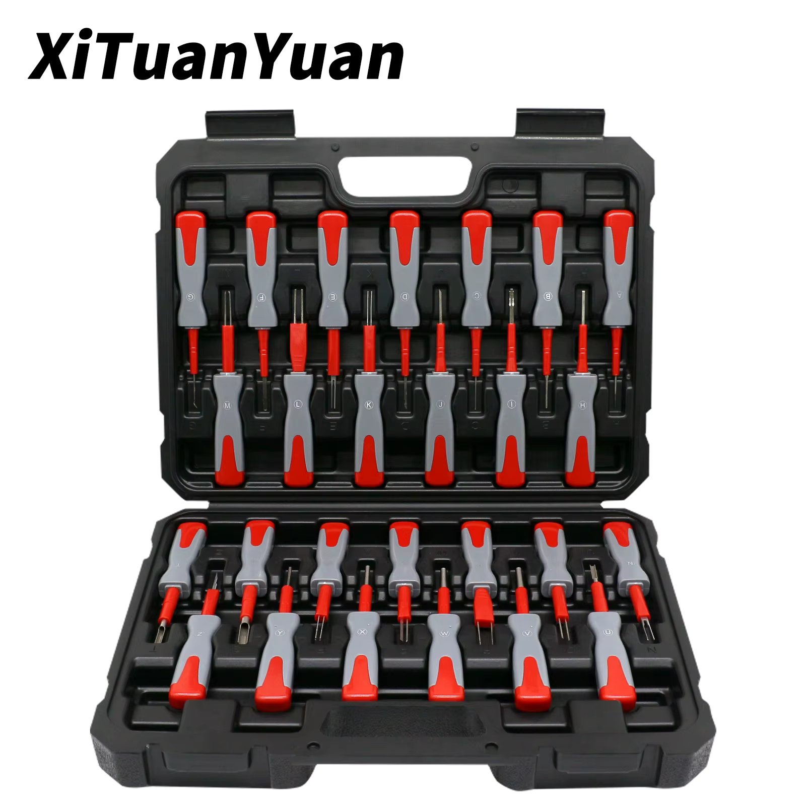 Universal Automotive Terminal Removal Tool Set,26-Pcs Kit Release Tool Car Electrical Wiring Connector Pin Extractor