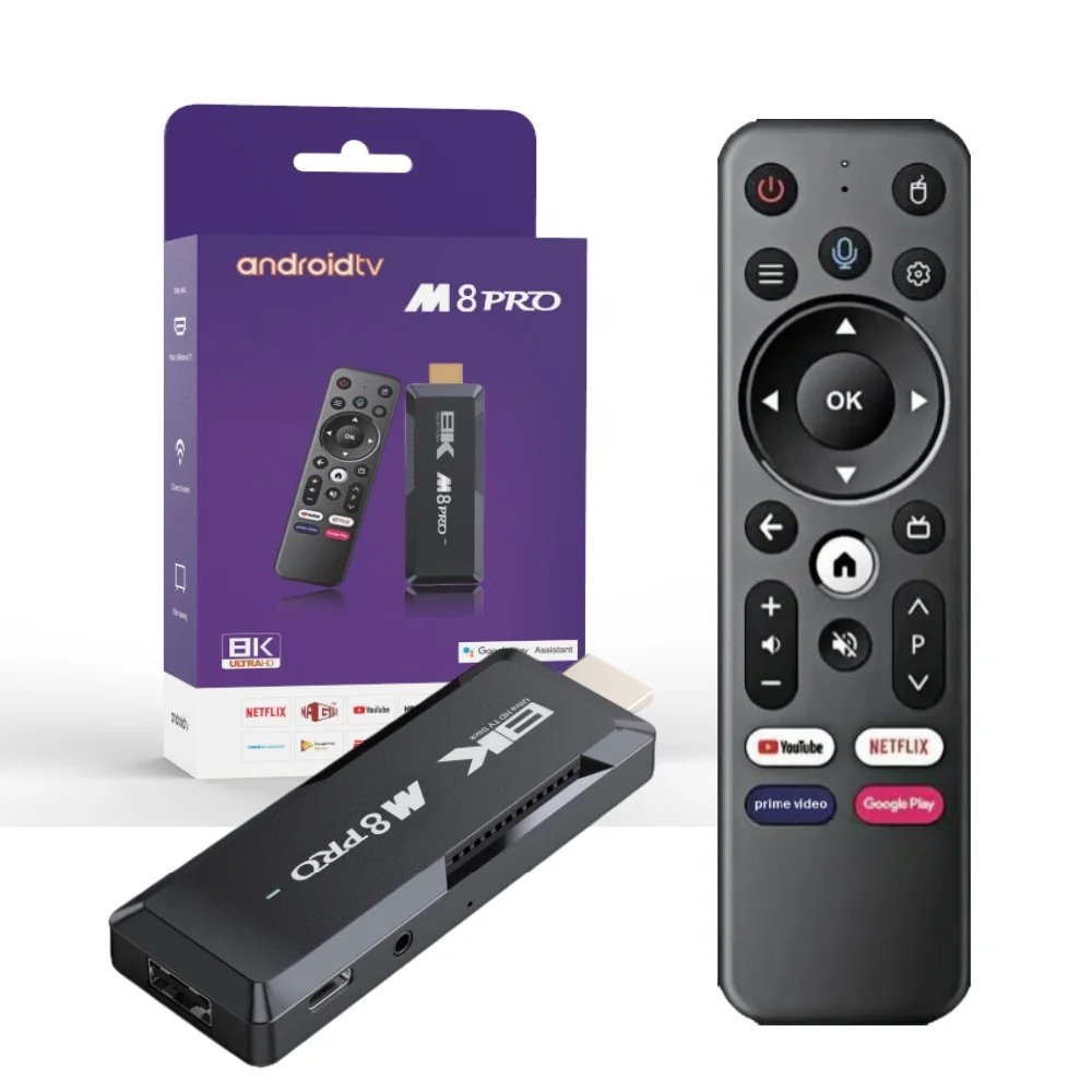 HaaYot Android 13 TV Stick Set Top OS 8k HDR10+ 2.4/5.8G Smart TV Sticks For Google YouTube NETFLIX Network Media Player
