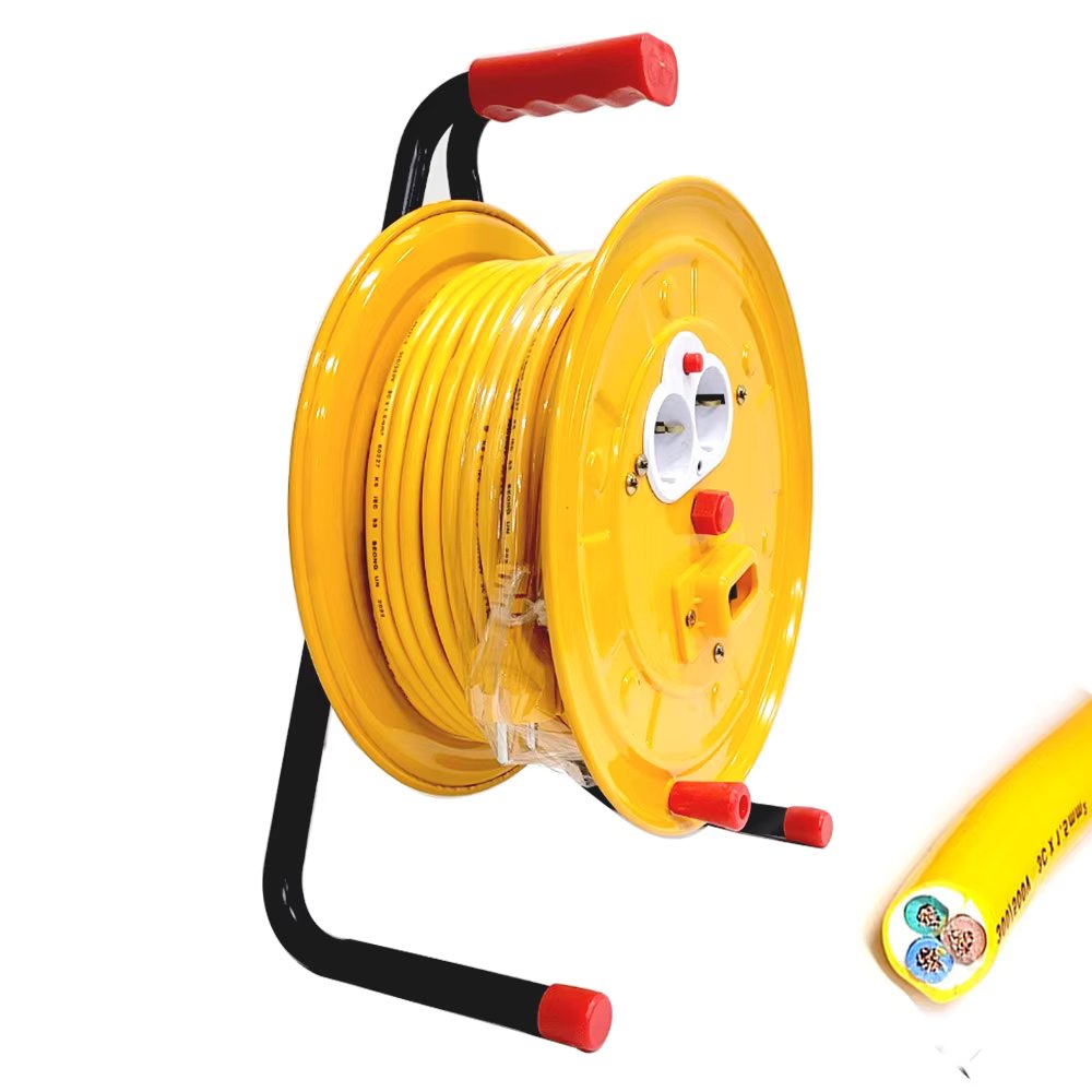 One-stop 4000W high capacity blocking electric reel wire reel working line