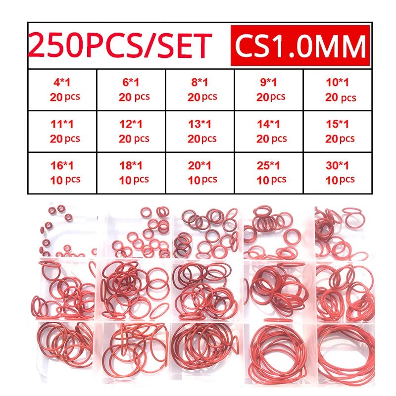red 1.0mm (250pcs)