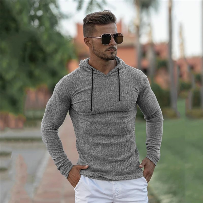 gray hooded