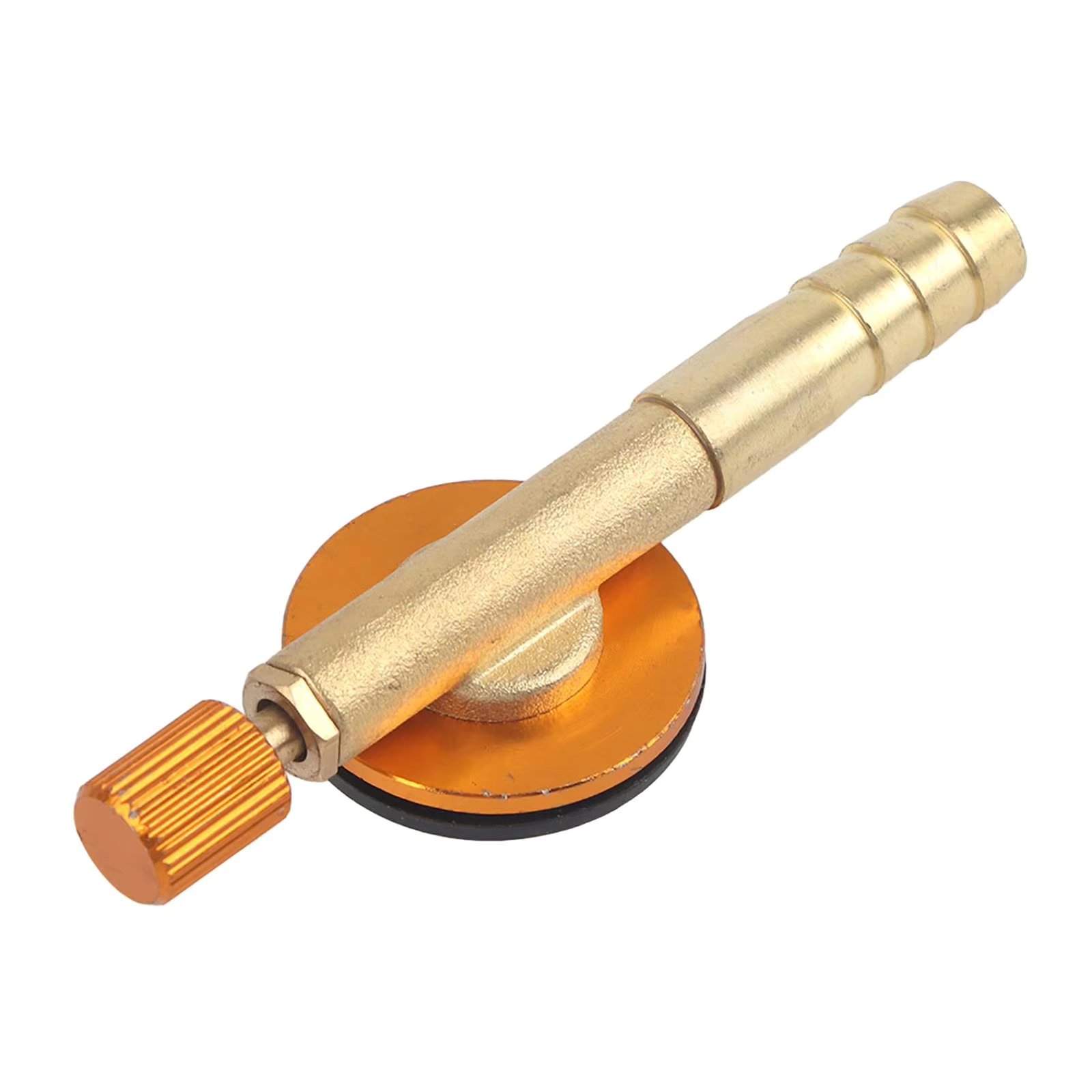 Red Brass Gas Refill Adapter Valve for outdoor Camping Stove Burners - Safe and Convenient