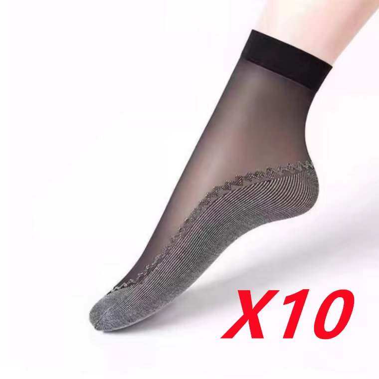 10 PAIRS Black