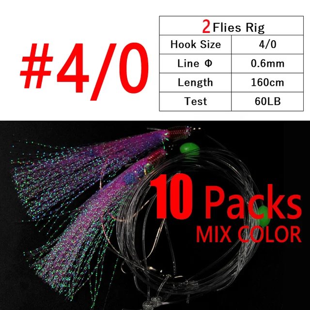 10packs 2 hooks 4l0