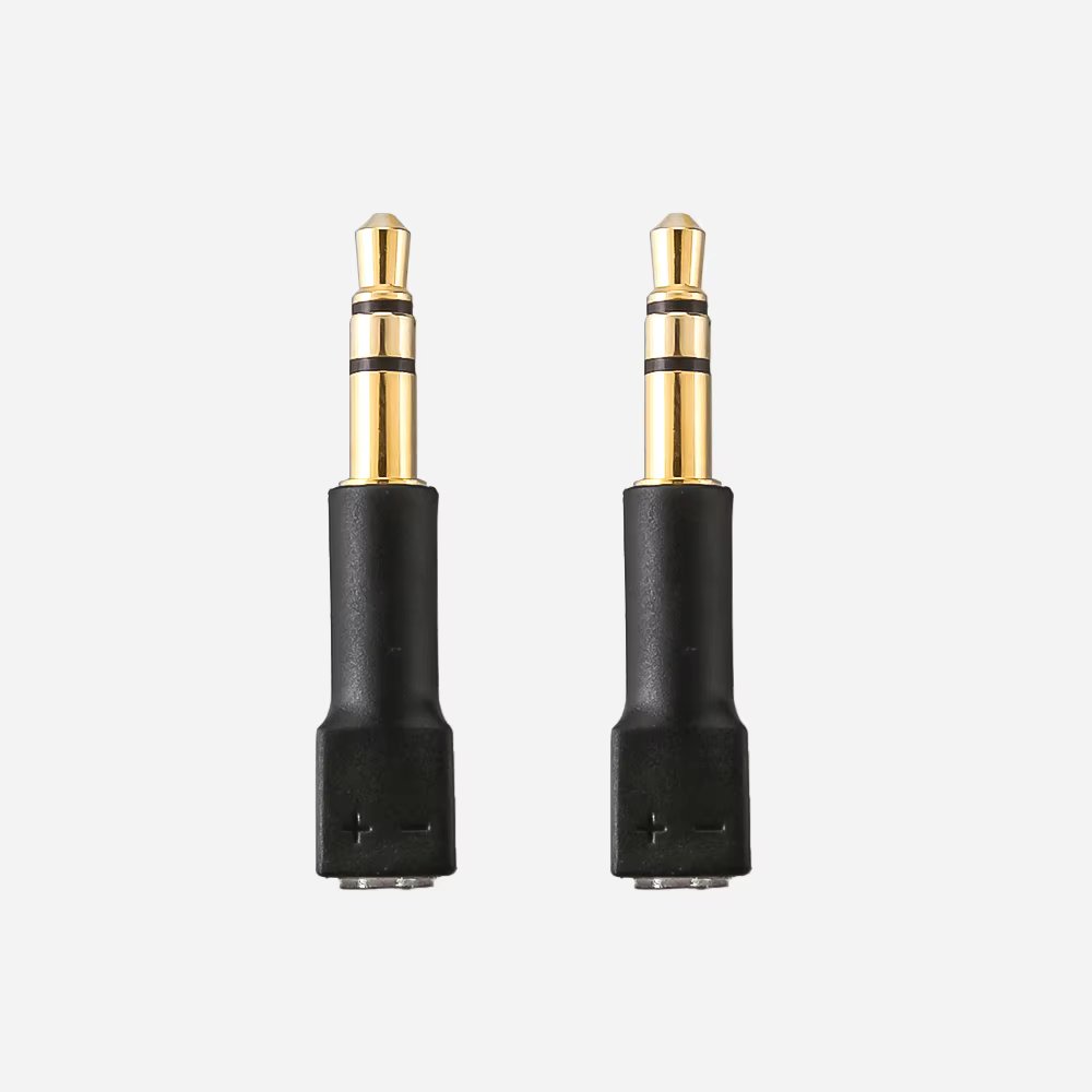 1 Pair 3.5mm to MMCX Adapter/0.78mm pins for M1 M2 ZX-1 WTD-3 Headphones Conversion Pin DIY Stereo Headset