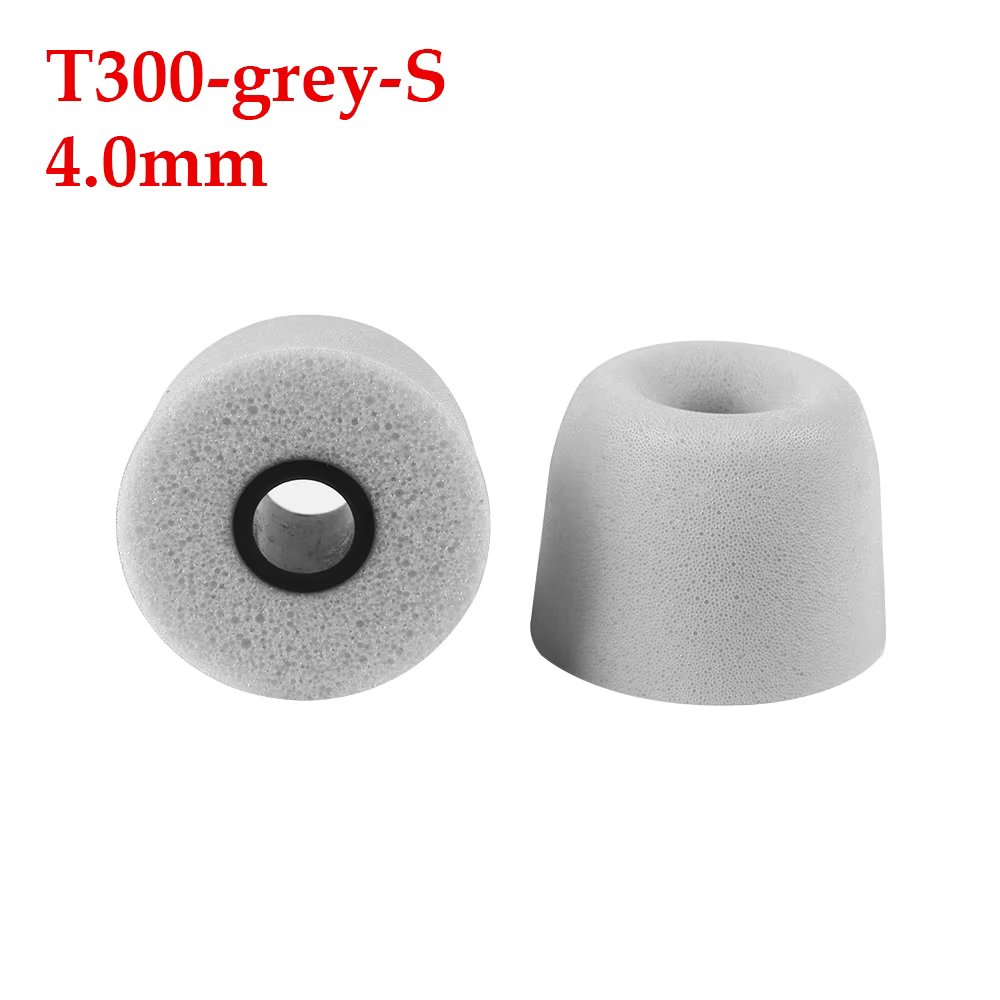 1Pair Soft Memory Foam Earbuds Earmuffs T100/T200/T300/T400 S/M/L Sizes Noise Isolation Eartips In-Ear Earphone Accessories