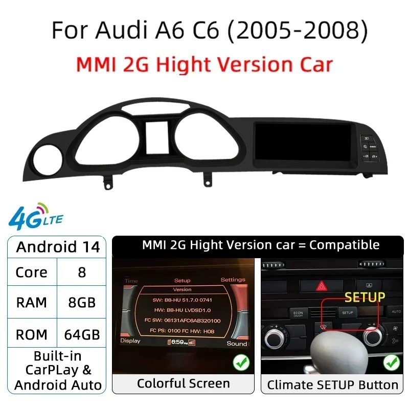 A6 8G64 MMI 2G