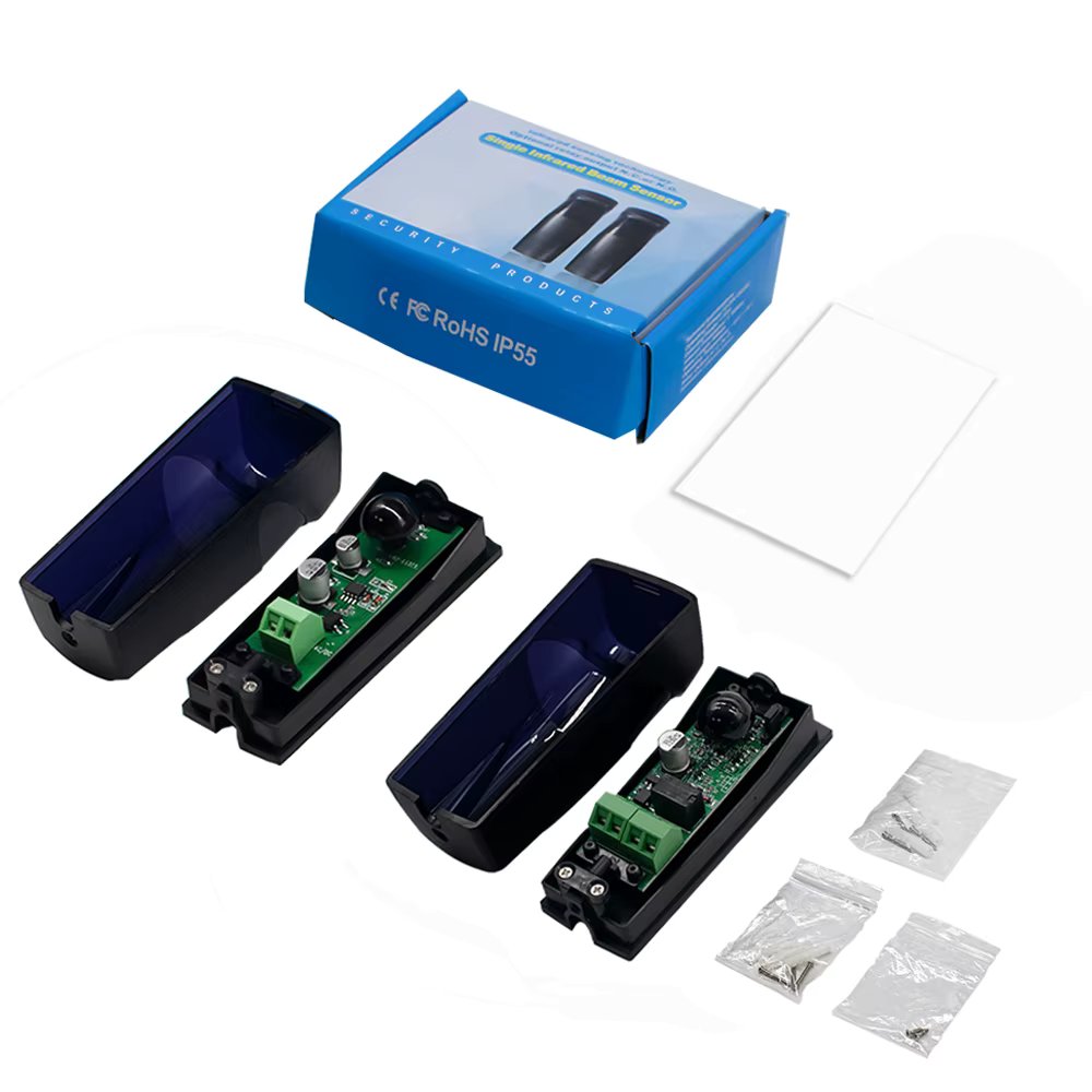 Water proof outdoor Infrared Sensor Photo Eye Photocells infrared photocells safty beam for gate door opener garage sliding