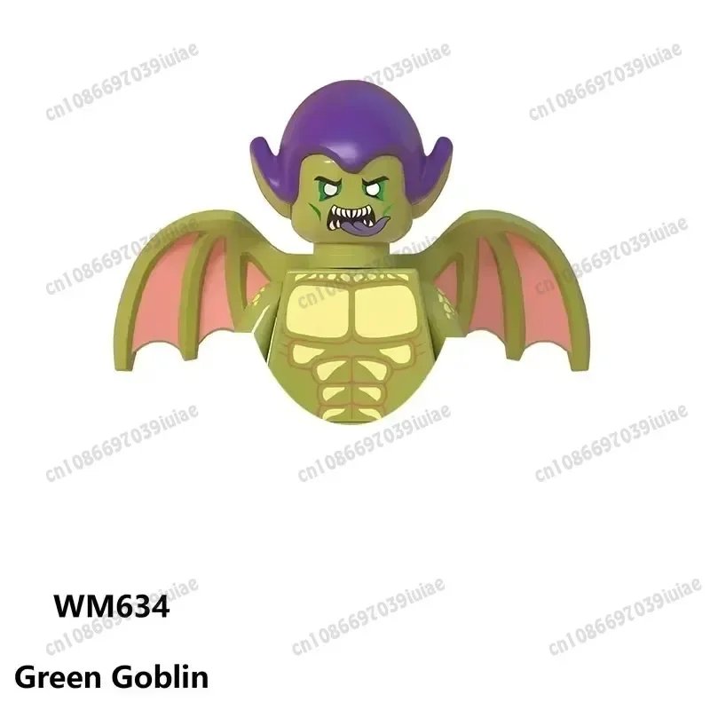 TV6206 Marvel Spider-Man Iron Man Captain America Loki Bricks Cartoon Character building block Birthday Present X0273 G0162