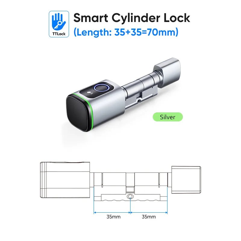 ttlock app 70 silver