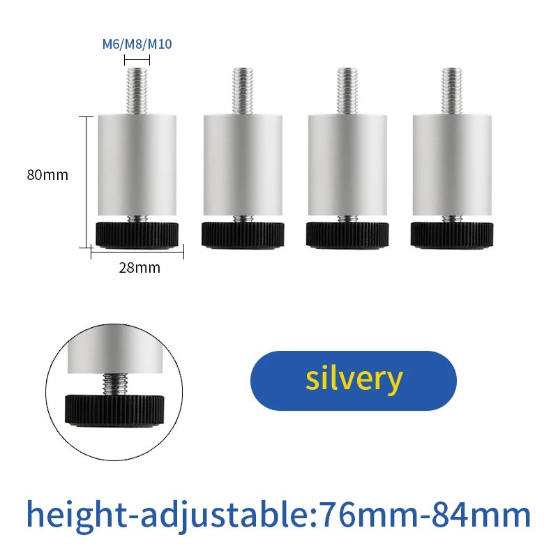 Silver8cm M6 M8 M10