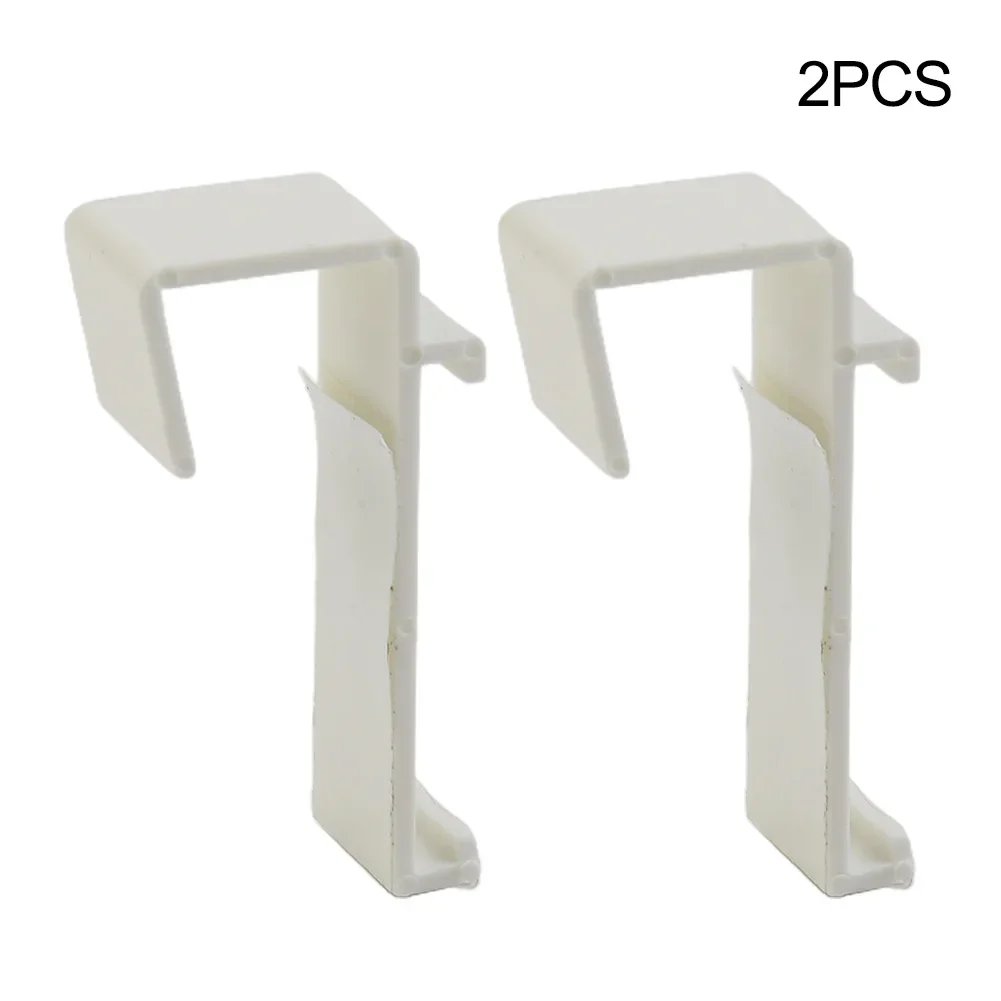 2/10/20pcs Double Roller Blind Clamp Carrier Without Drilling Sash Door Holder Rolling Curtain Bracket