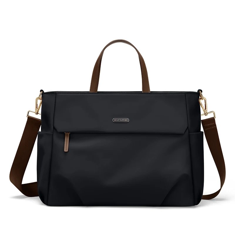 GOLF Women Business Handbag Briefcase Laptop Bag 15 Inch Waterproof Work Office Bag for Ladies Commuter Shoulder Bags Computer