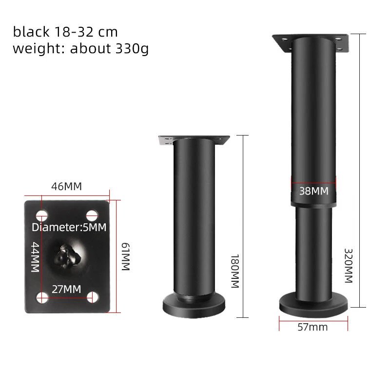 Black 18-32cm