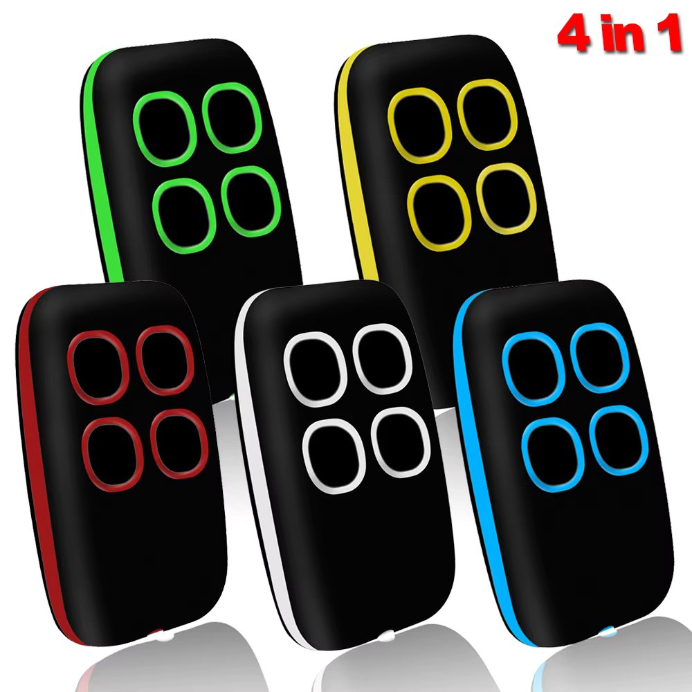Universal Garage Door Remote Control 280-868MHz Multi-Frequency Duplicator Clone 433.92MHz 868.35MHz 433 Gate Keyfob Transmitter