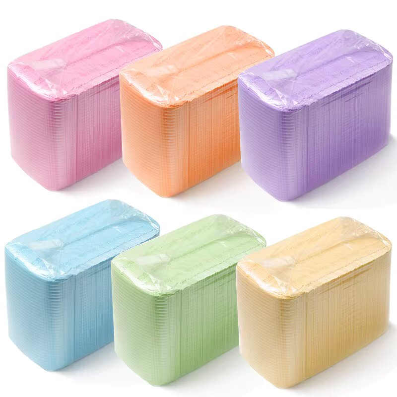 New Nail Art Table Mat Disposable Clean Pads Beauty For Nails Care Polish Waterproof Tablecloths Manicure Tool Lint Paper