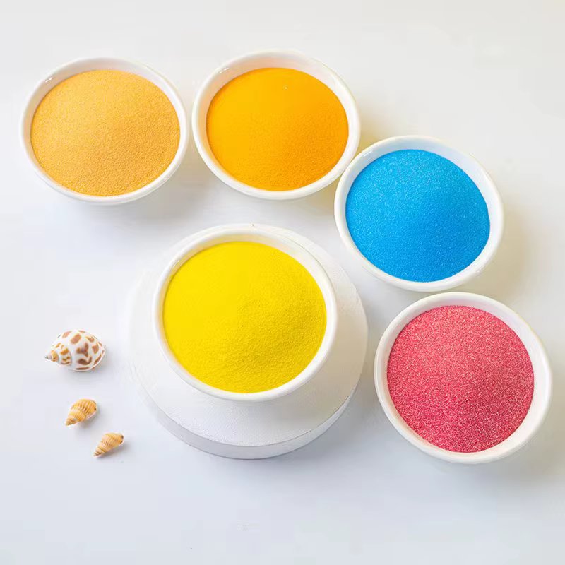 30g Pack Quartz Sand Fairy Garden Artificial Powder Mini Tree Snow Micro Landscape Decoration Christmas Sand Table Accessories