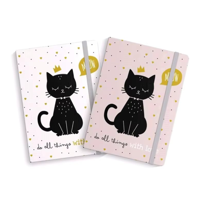 Notepad moleskin cat lover 10x14cm Pack 2 ud. 977854