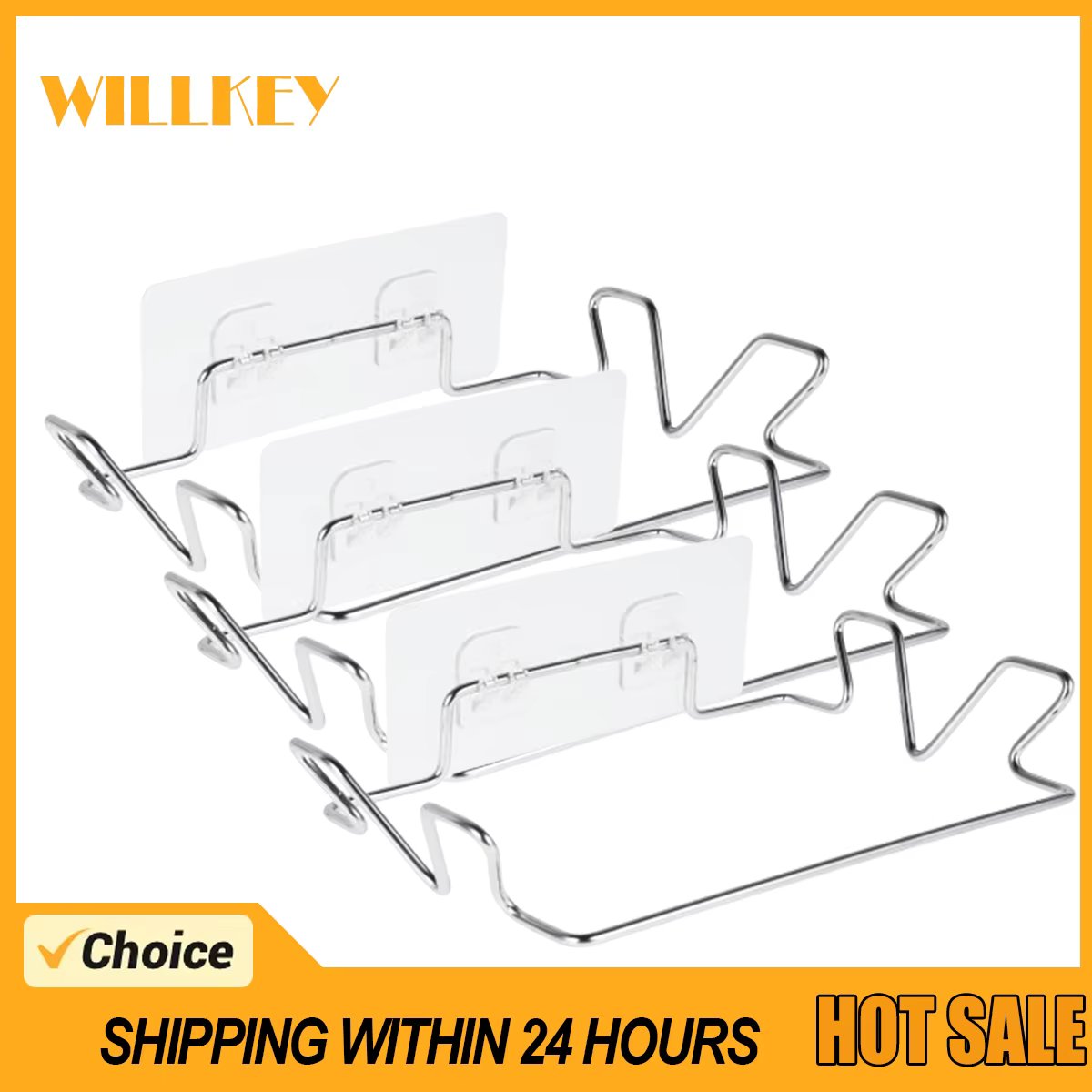 Kitchen Trash Rack Cabinet Door Garbage Bags Holder Stainless Steel Closet Garbage Storage Holder Garbage Hanger Cupboard Stand