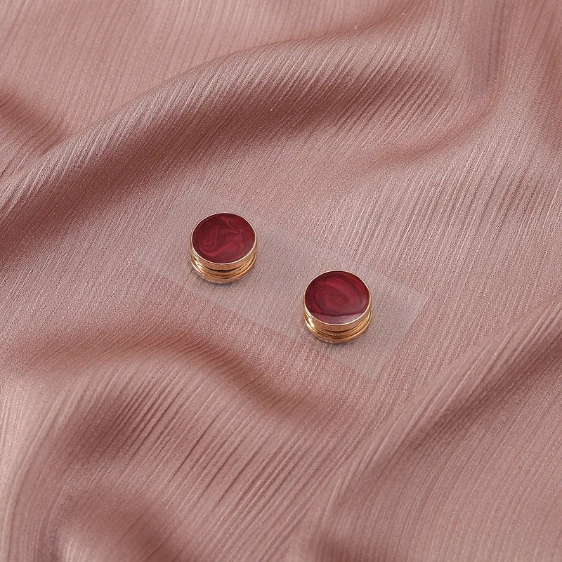 1pcs Simple Stylish Strong Magnet Magnetic Button Brooch Women Scarf Sweater Hoodie Suit Bag Scarf Hijab 2024 Fashion Accessorie