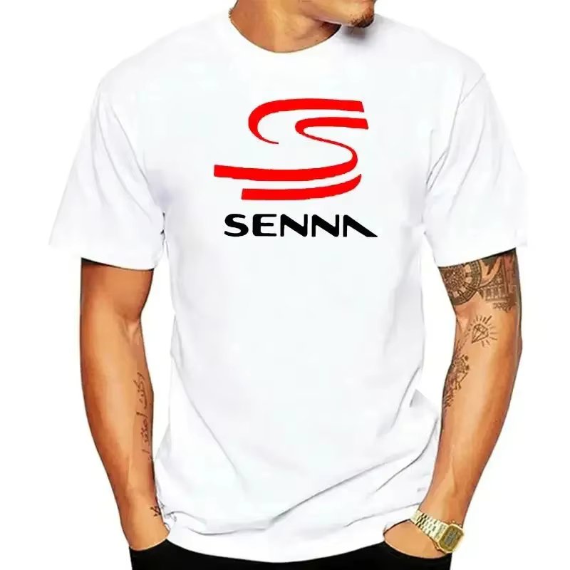 Ayrton Senna Printed Shirt Brazilian Legend Extra Large Breathable S-4XL Men's Women's Casual T-Shirt Summer Fashion T-Shirt