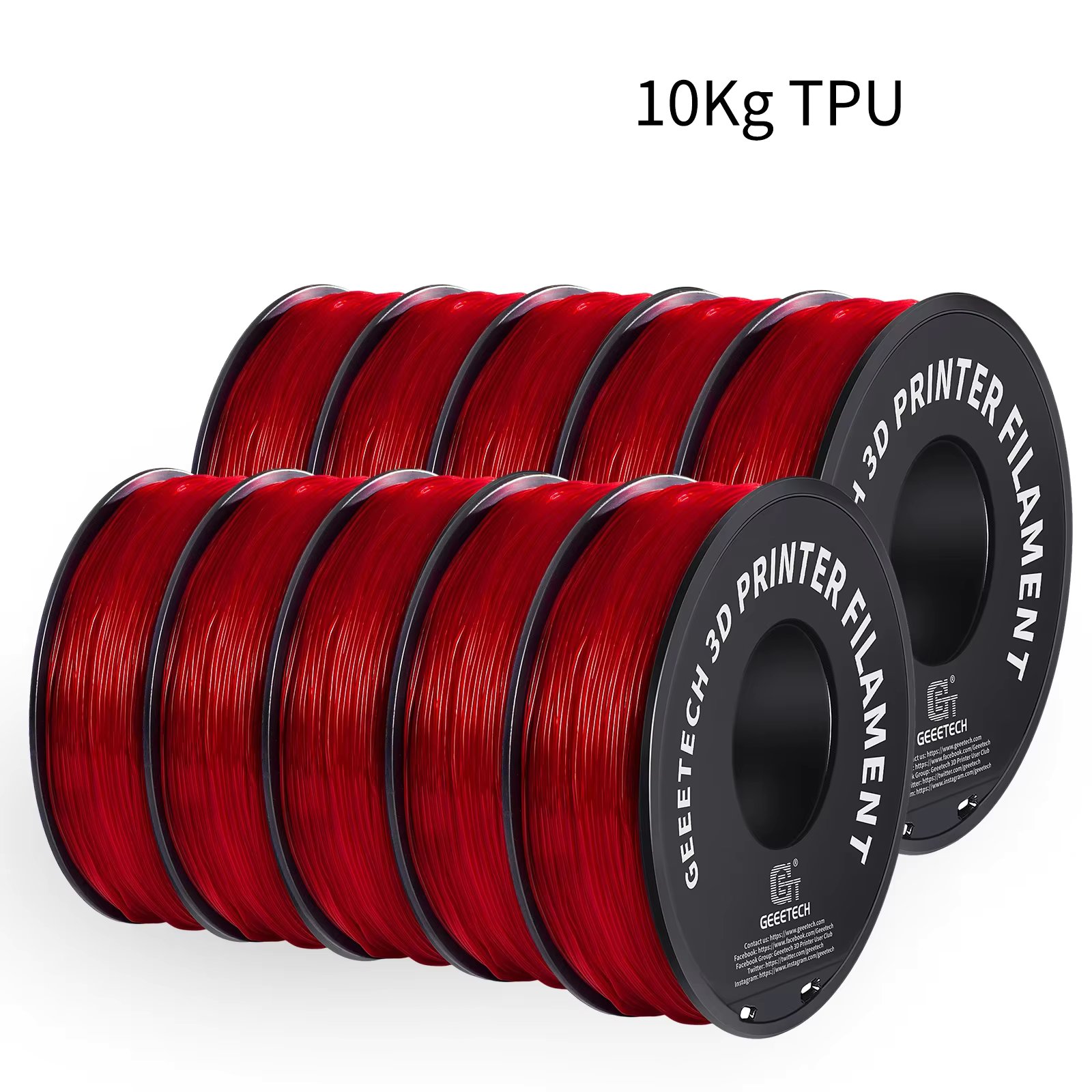 Transparent Red